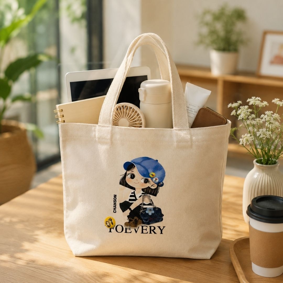 Main Character Tote Bag | 300 GSM View 7