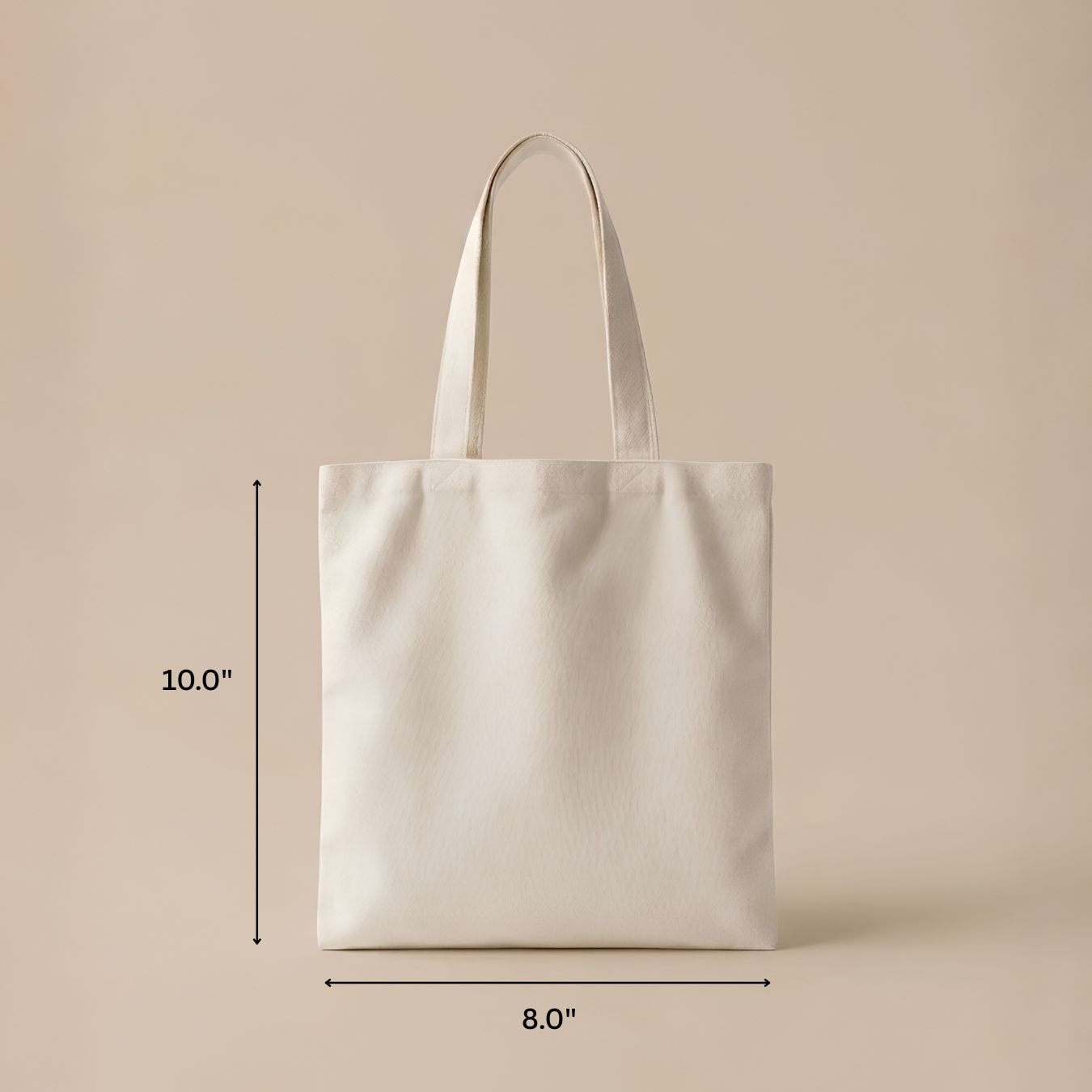 8x10 Inches | Mini Cotton Tote Bag | 150 GSM View 2