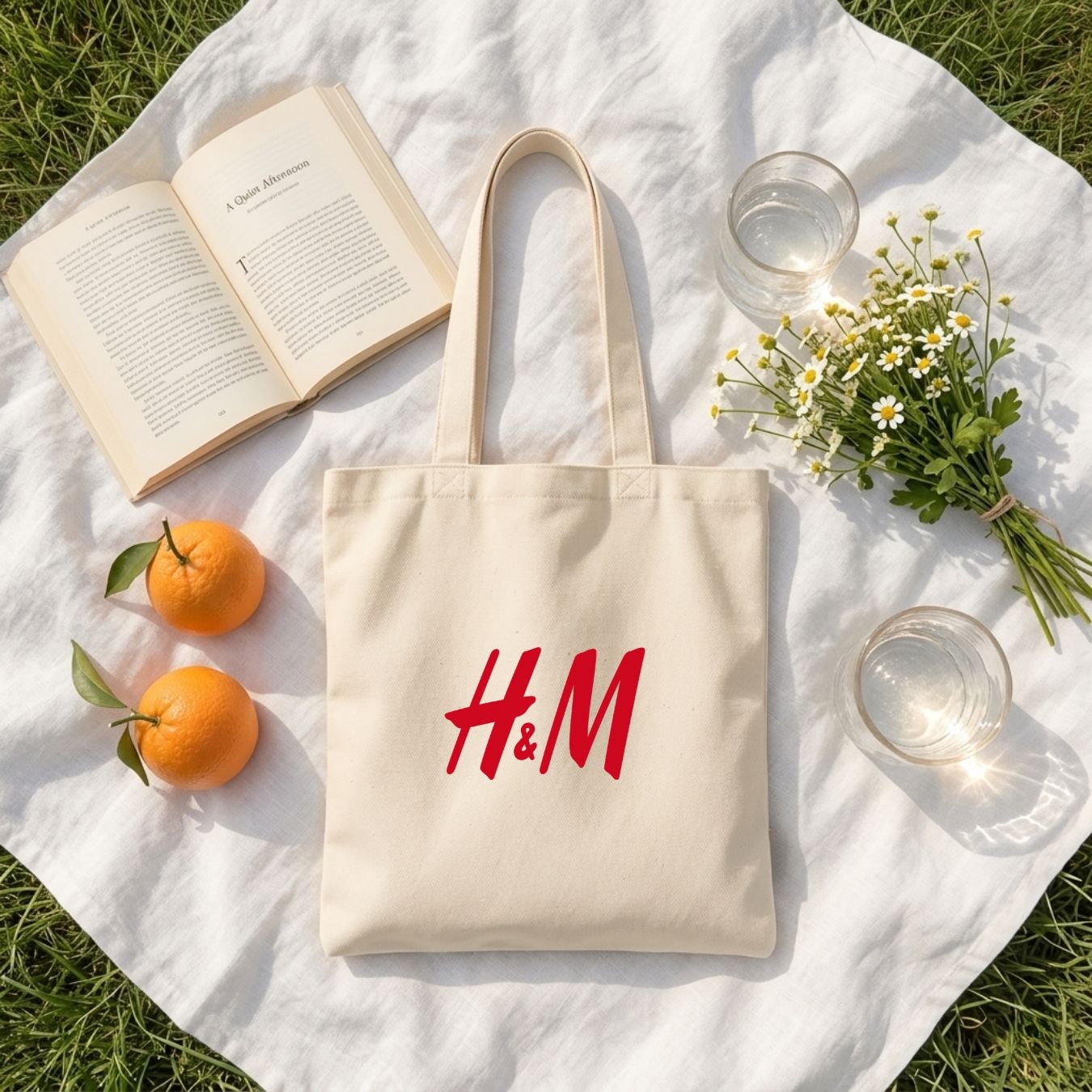 14x16 Inches | Signature Cotton Tote Bag View 7