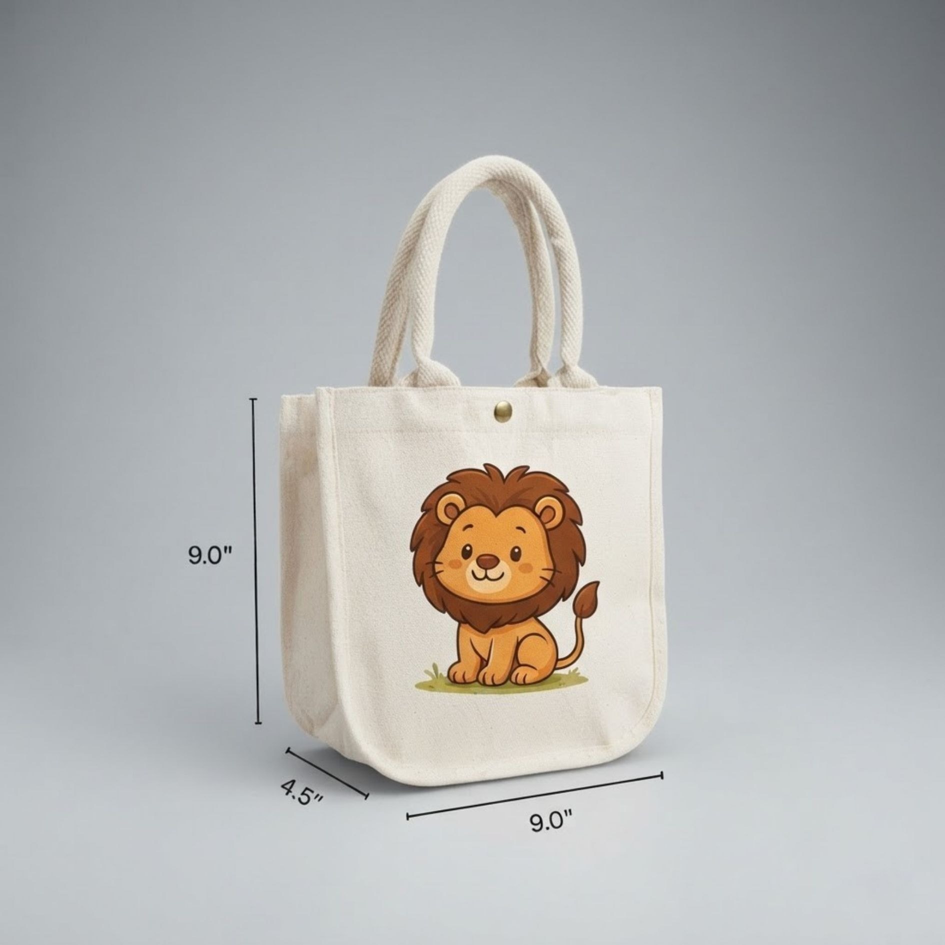 Little Lion Kids Bag | 300 GSM View 1