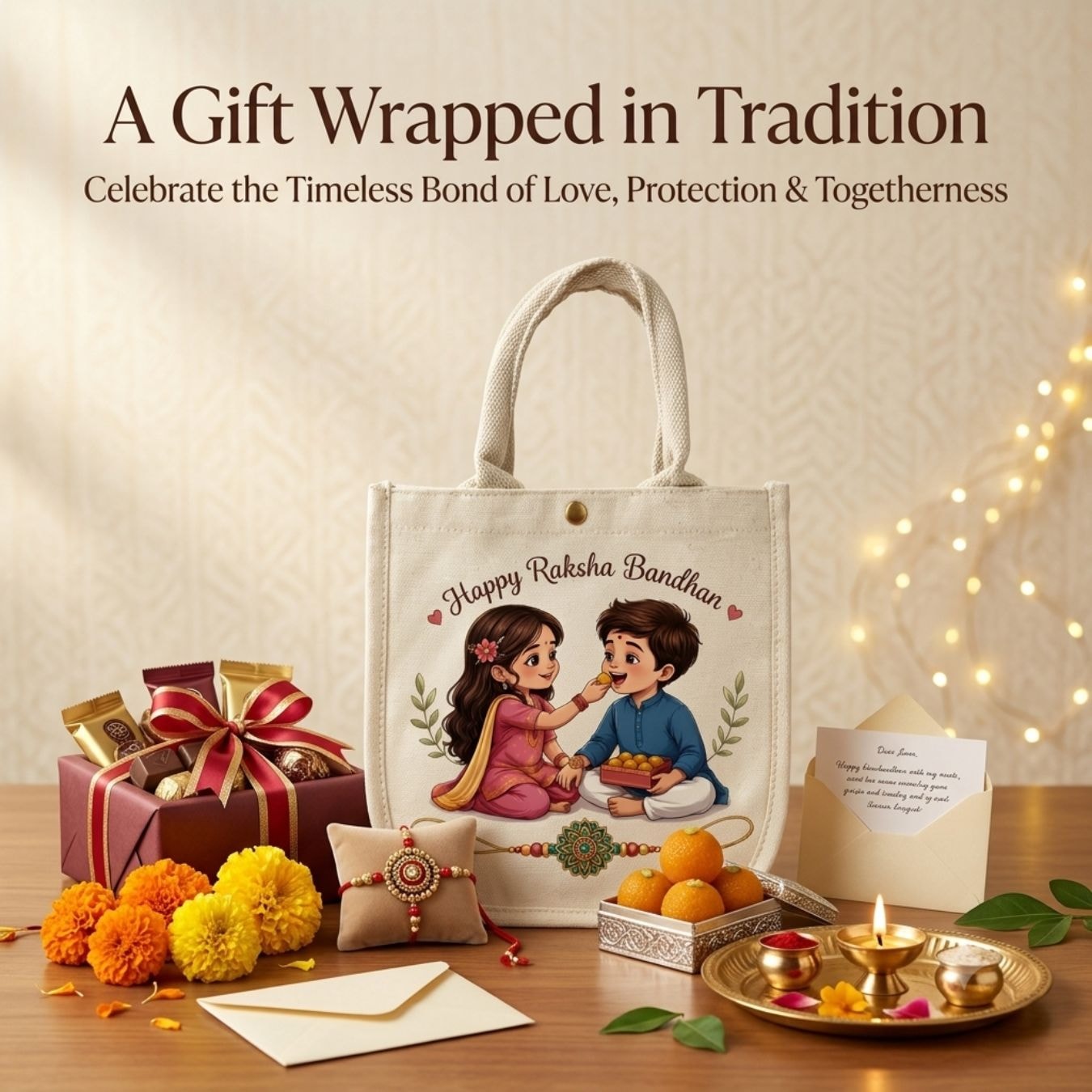 Sneh Ki Dor Bag | 300 GSM View 4