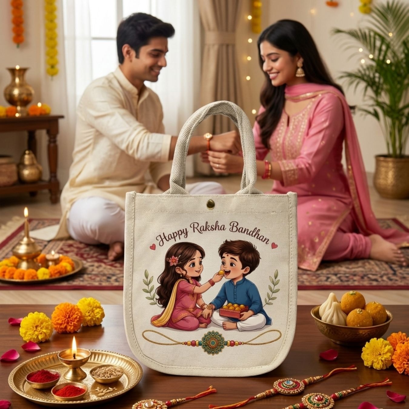 Sneh Ki Dor Bag | 300 GSM View 5