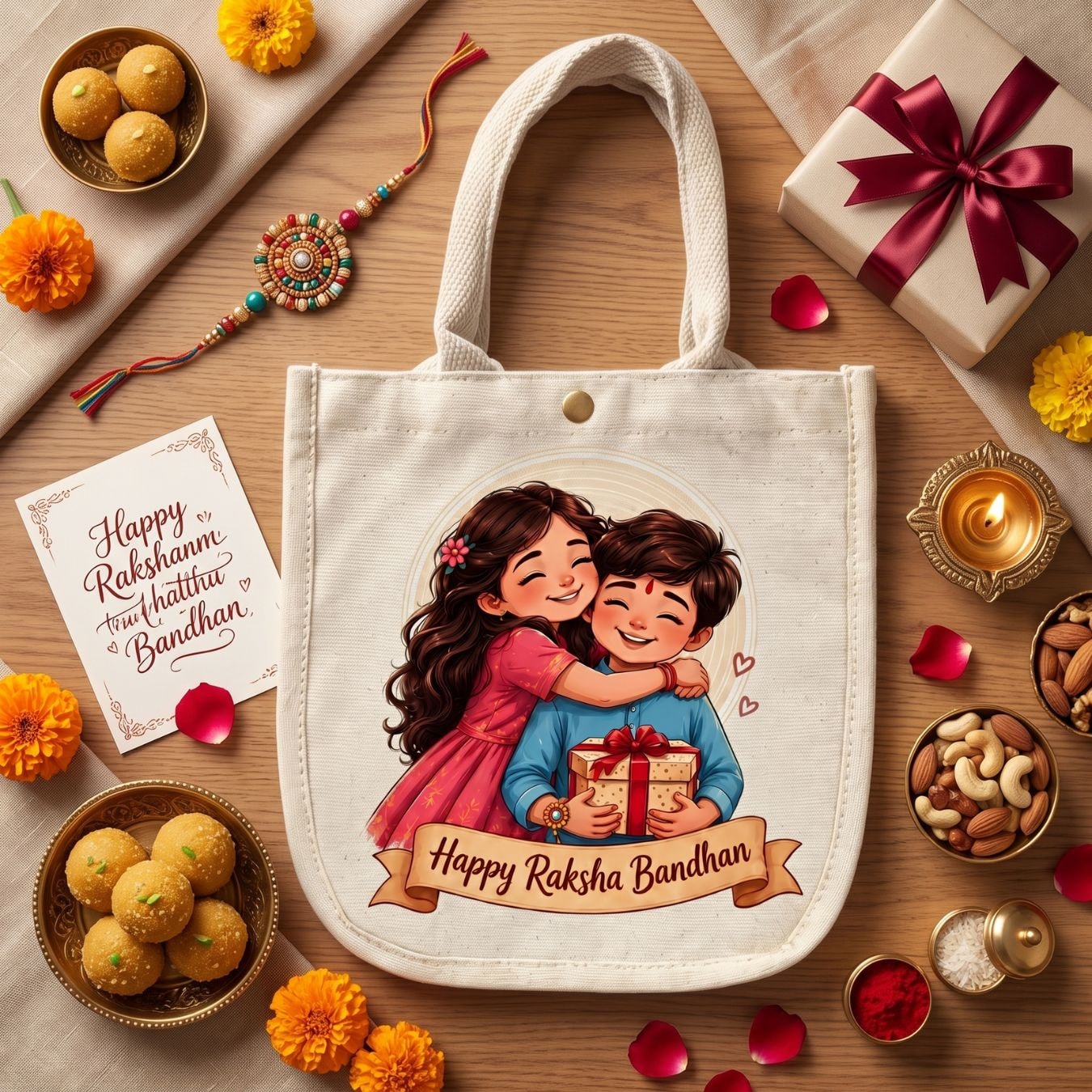Mithaas-e-Rishta Bag | 300 GSM View 5