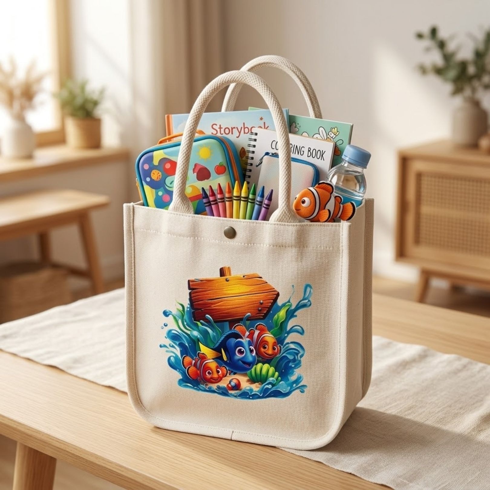 Fishy Fun Kids Bag | 300 GSM View 6