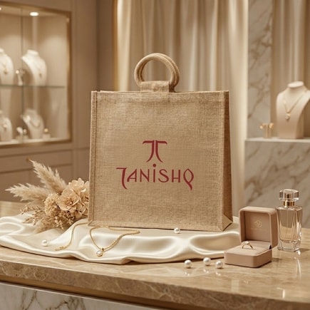 Square Jute Bags | 350 GSM View 7
