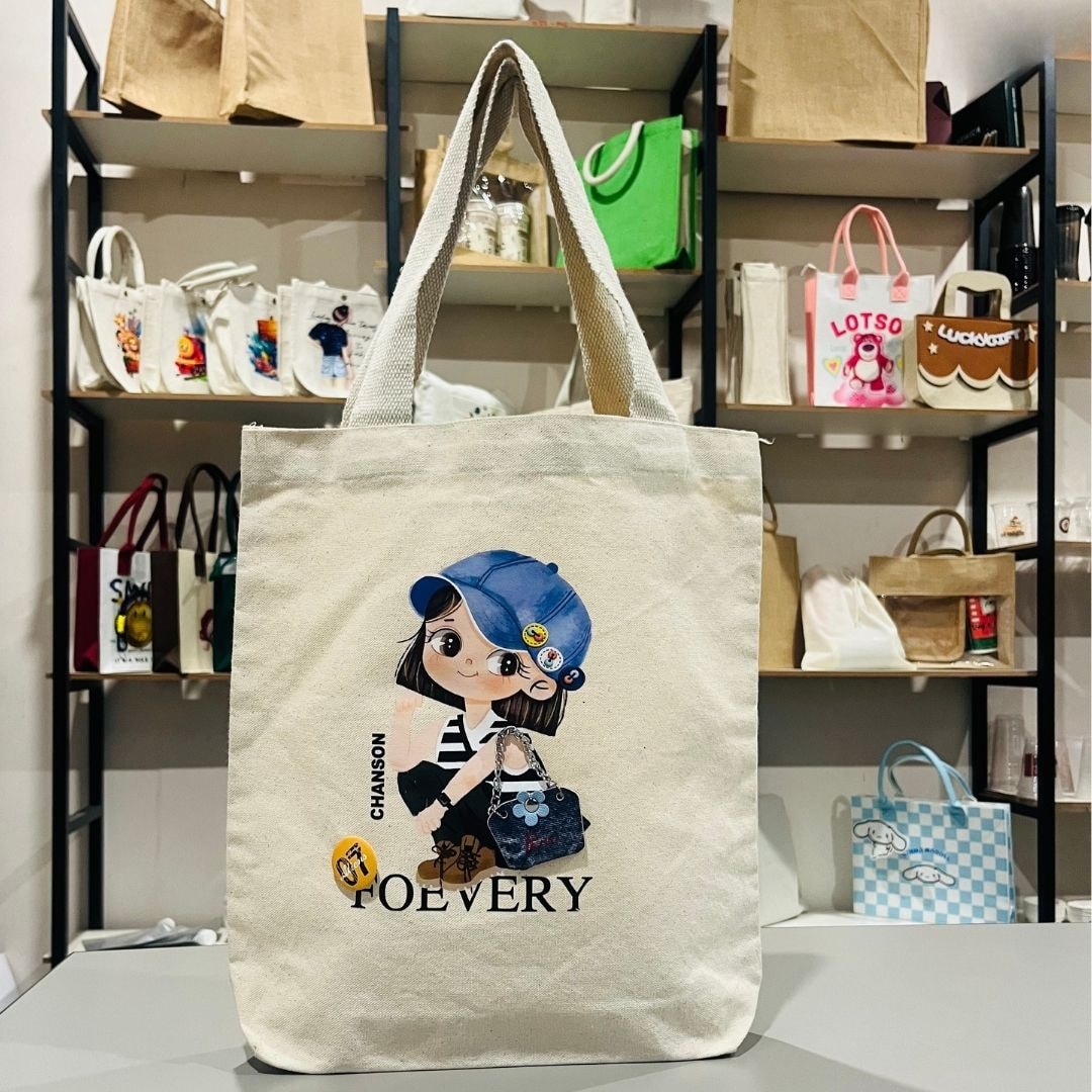 Main Character Tote Bag | 300 GSM View 6