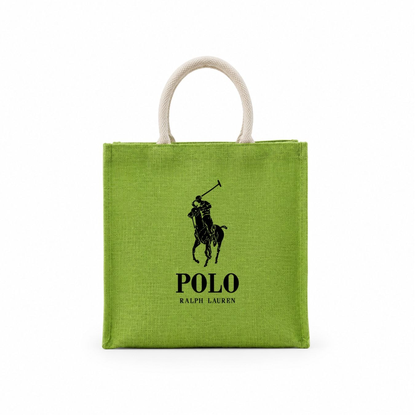 Green Jute Hamper Bag | 350 GSM View 1