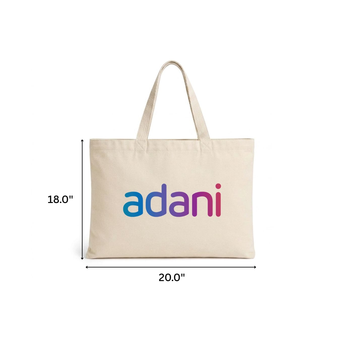 20x18 Inches | Heritage Cotton Tote Bag View 1