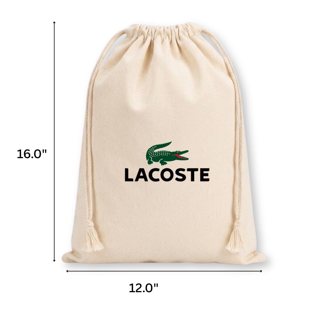 12x16 Inches Cotton Drawstring Bag | 150 GSM View 1