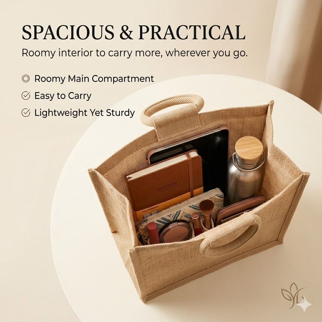 Classic Jute Bag | 350 GSM View 2