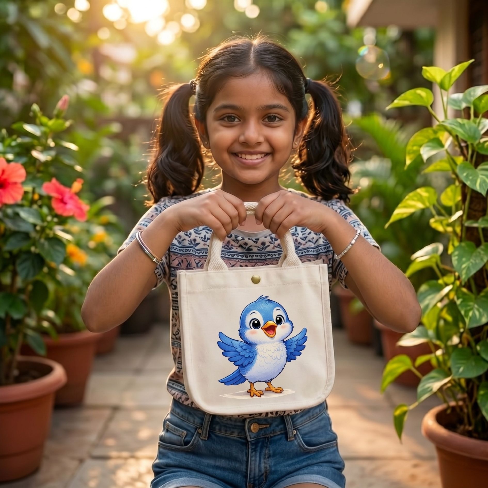 Little Chirp Kids Bag | 300 GSM View 2