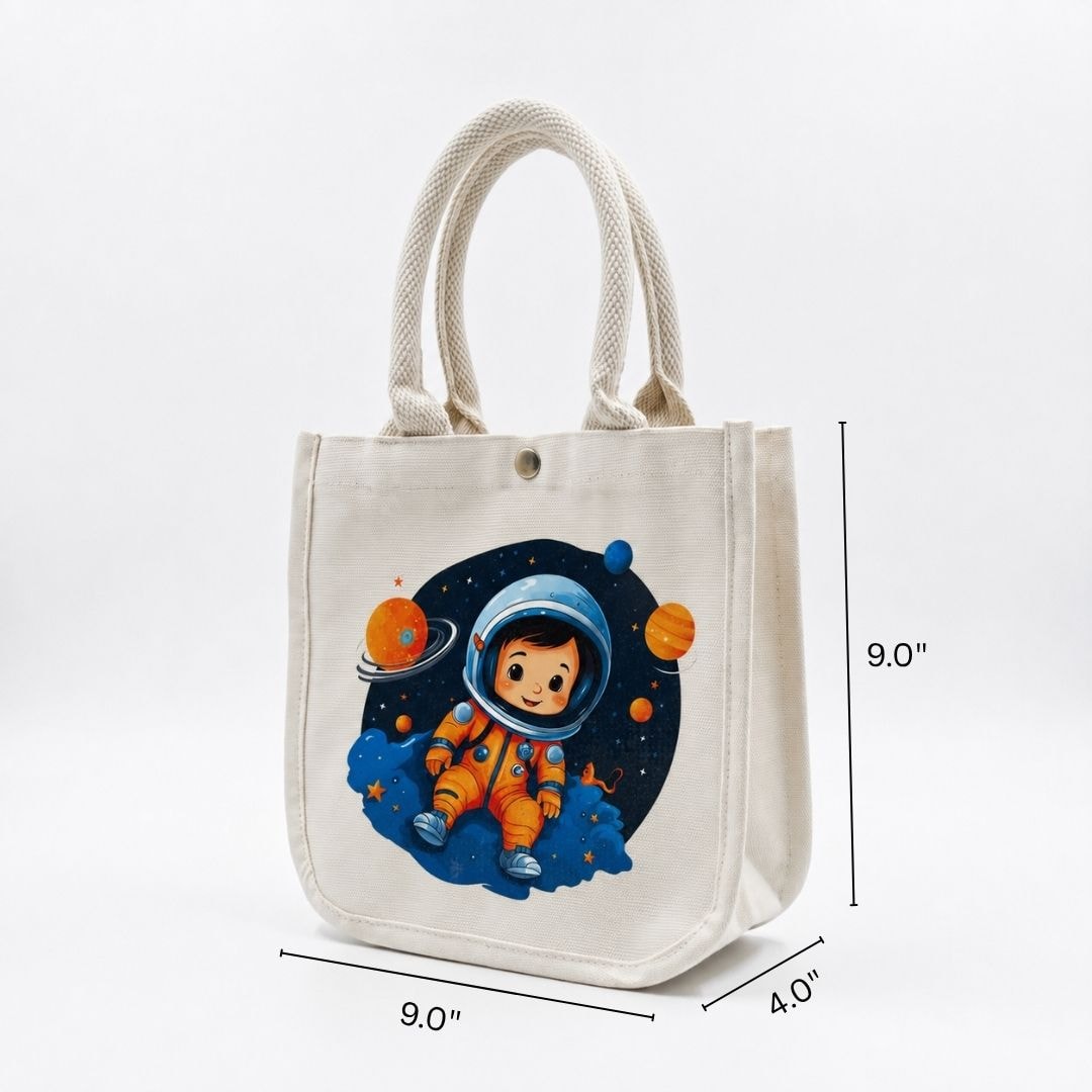 Little Astro Buddy Kids Bag | 300 GSM View 2