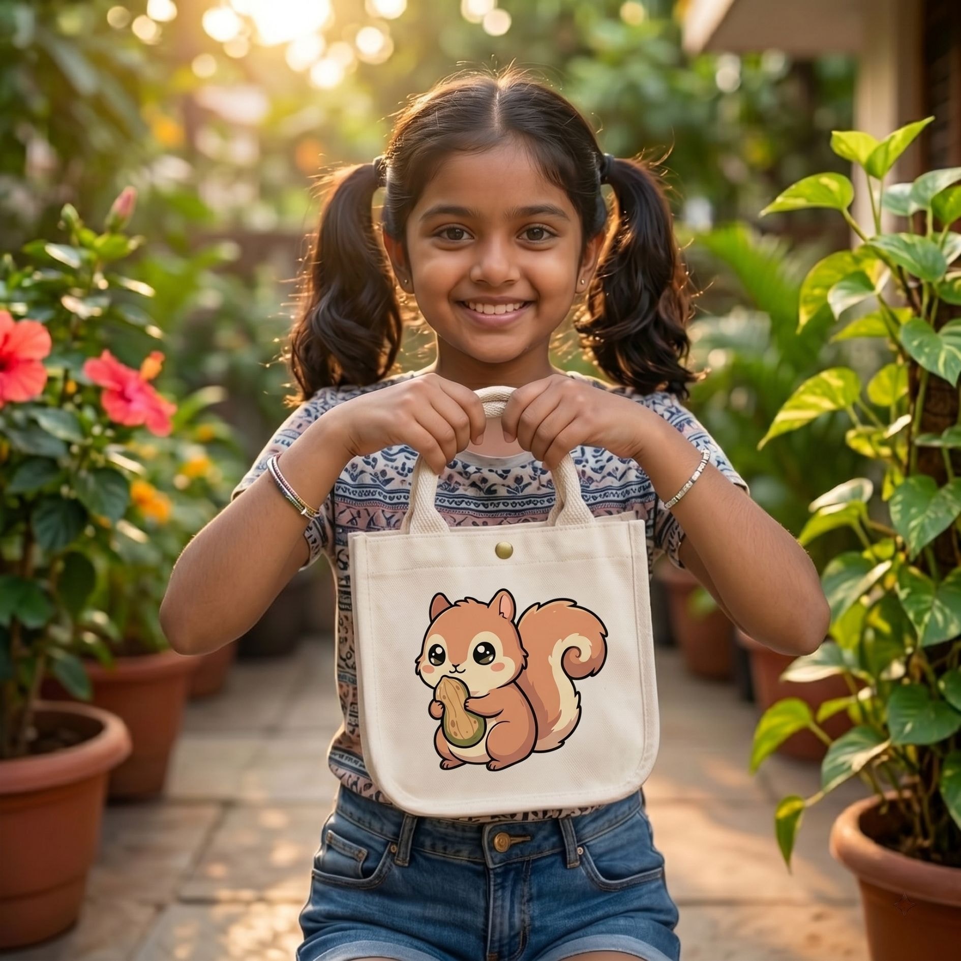 The Nutty Buddy Kids Bag | 300 GSM View 2