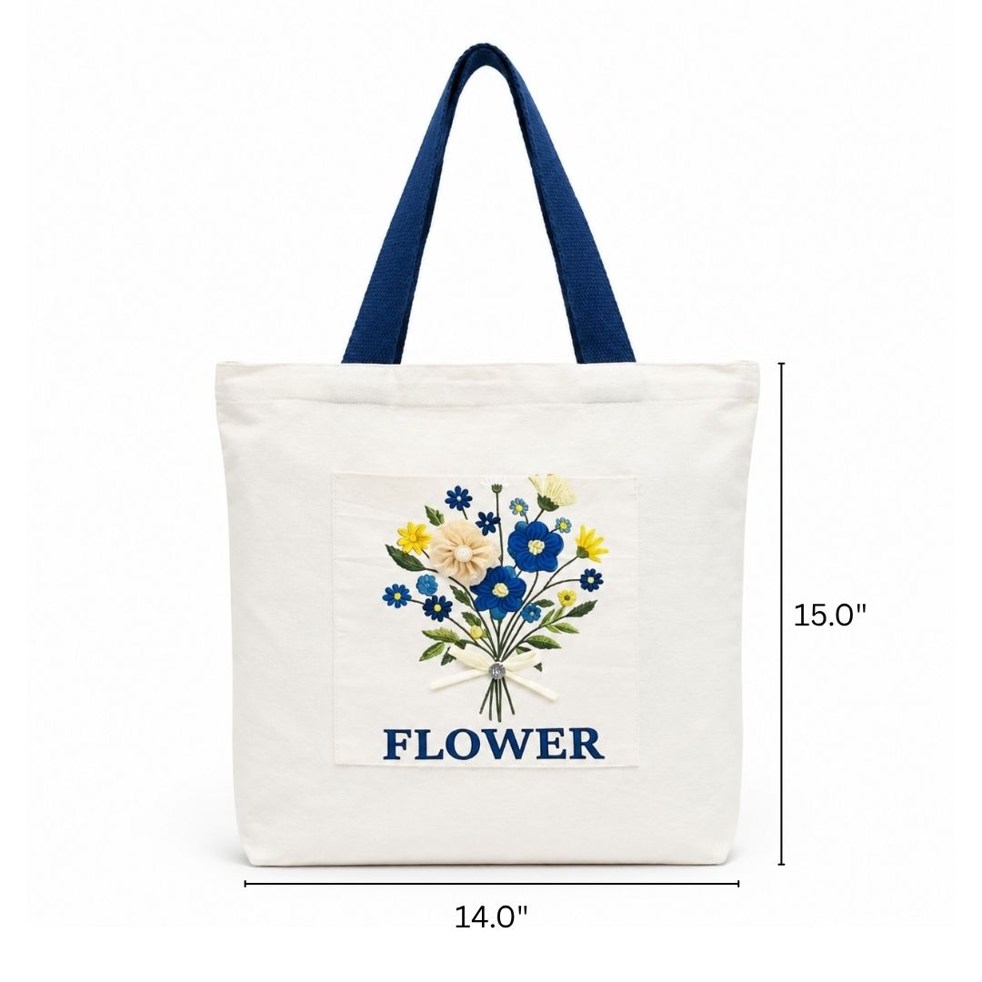 Blue Aura Tote Bag | 300 GSM alternate view