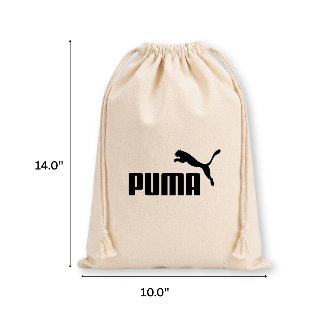 10x14 Inches Cotton Drawstring Bag | 150 GSM