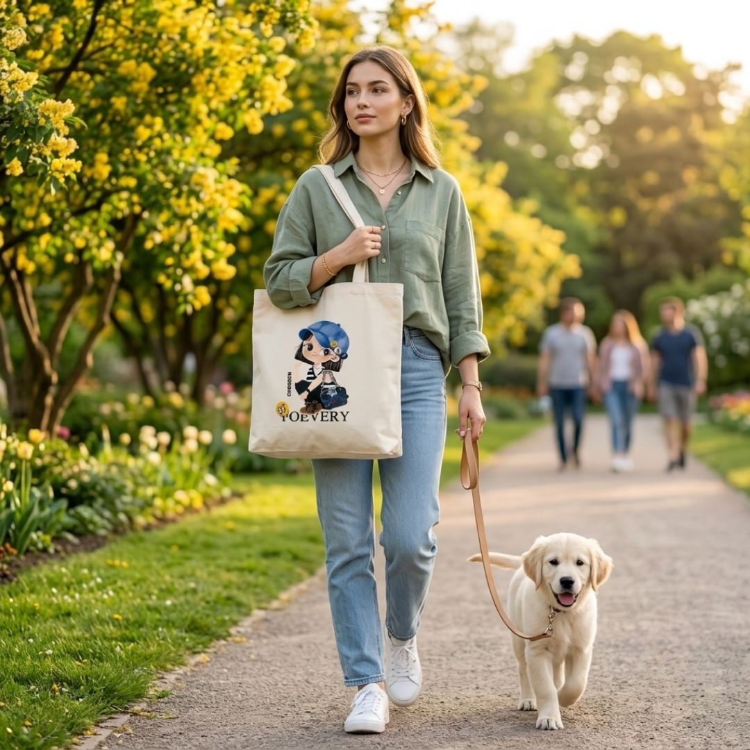 Main Character Tote Bag | 300 GSM
