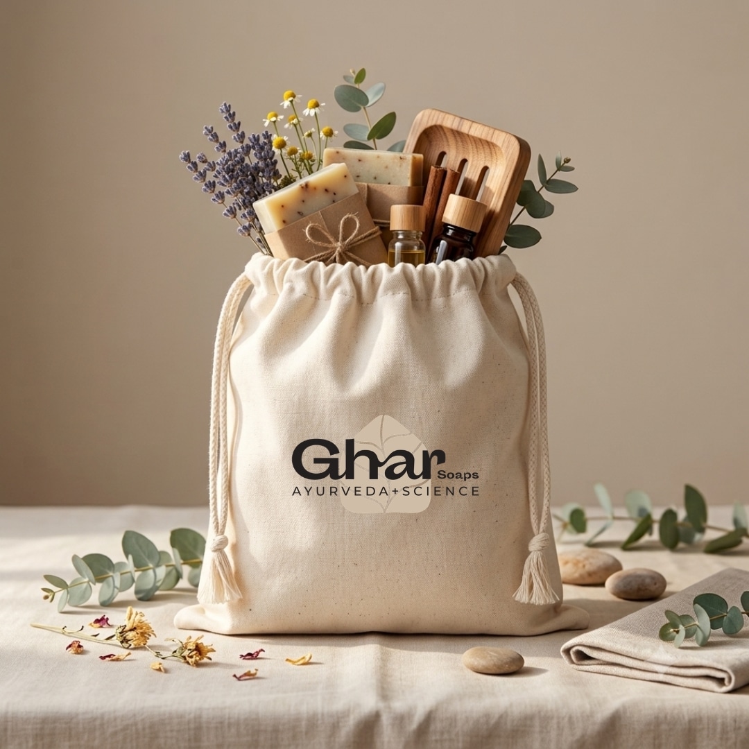6x10 Inches Cotton Drawstring Bag | 150 GSM alternate view