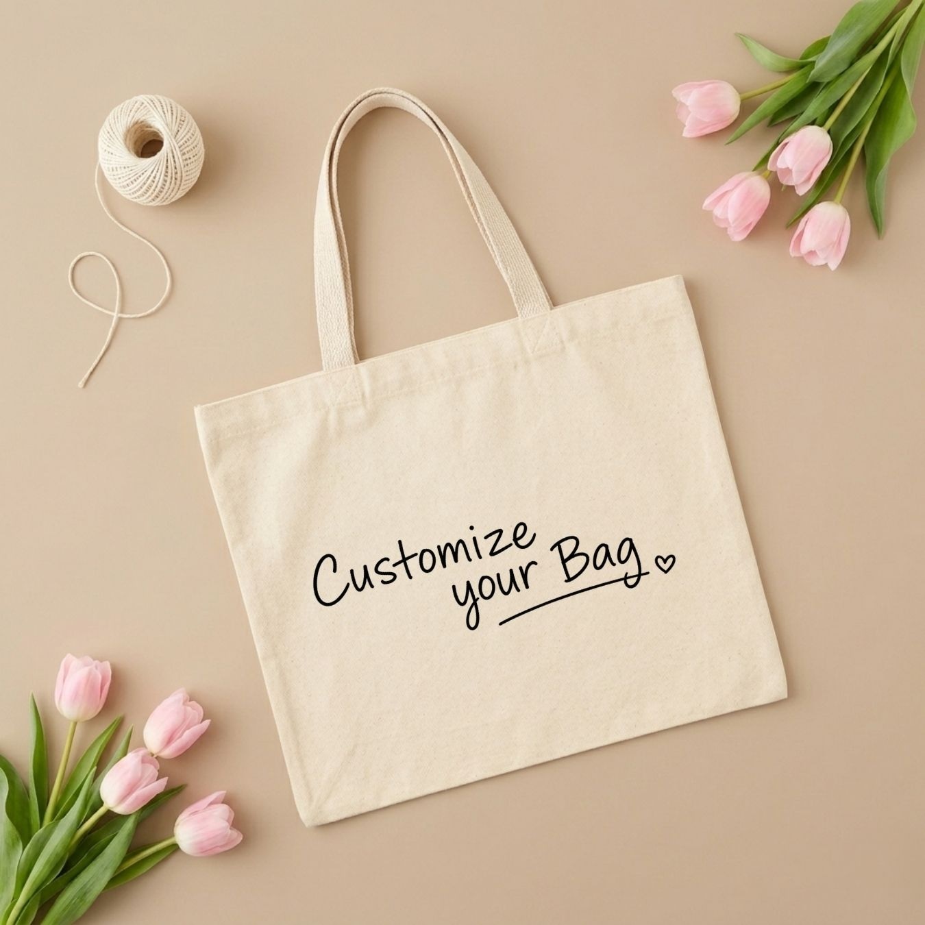 18x14 Inches | Grand Wide Cotton Tote Bag alternate view