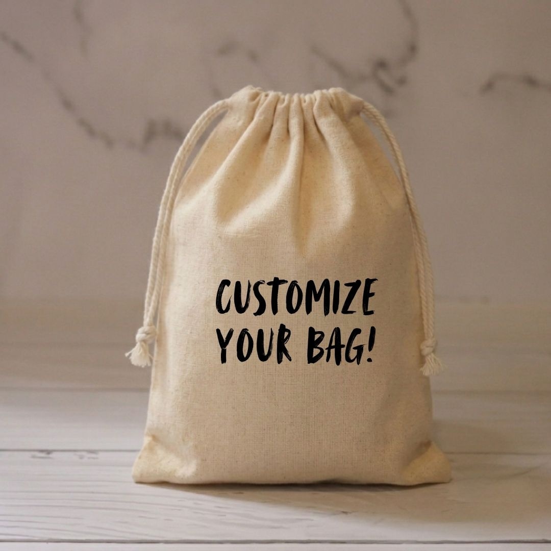 4x5 Inches Cotton Drawstring Bag | 150 GSM alternate view