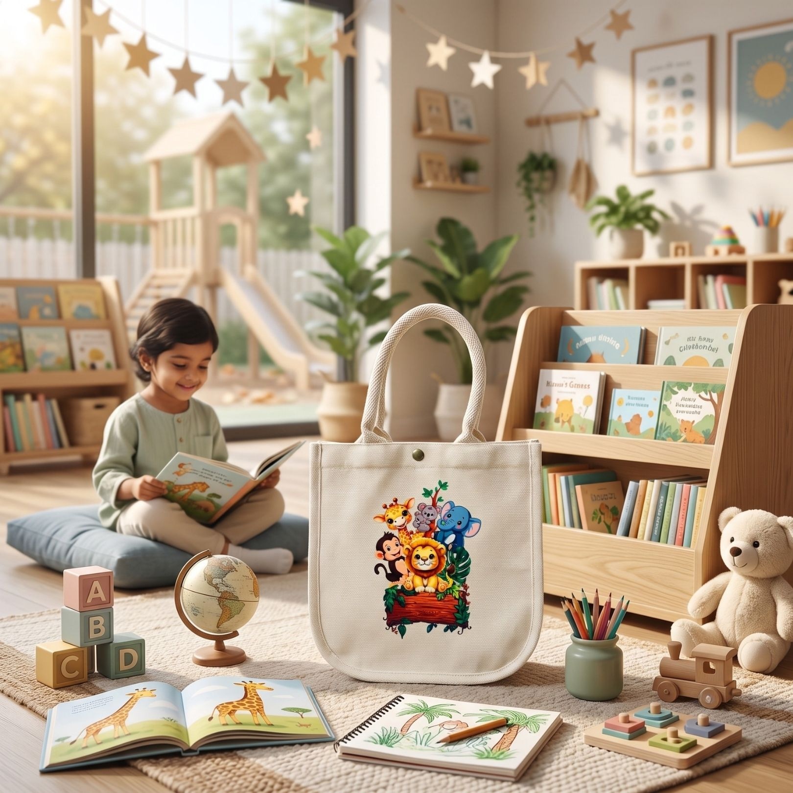Little Safari Kids Bag | 300 GSM alternate view