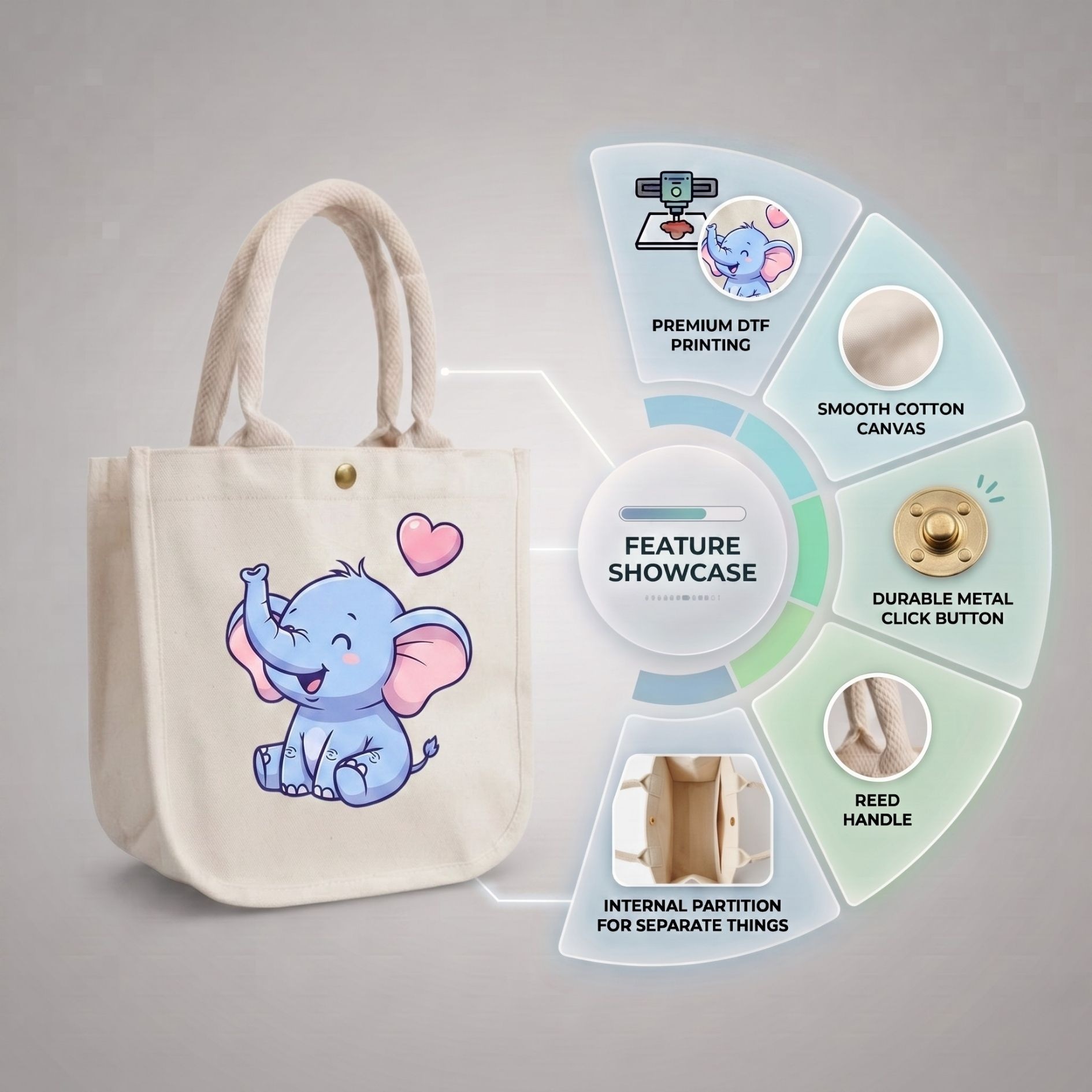 Tiny Trunk Kids Bag | 300 GSm alternate view