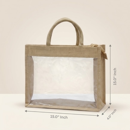Jute Bedsheet Organizer Bag | 350 GSM alternate view