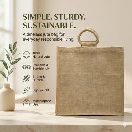 Classic Jute Bag | 350 GSM alternate view