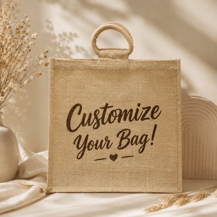 Square Jute Bags | 350 GSM alternate view
