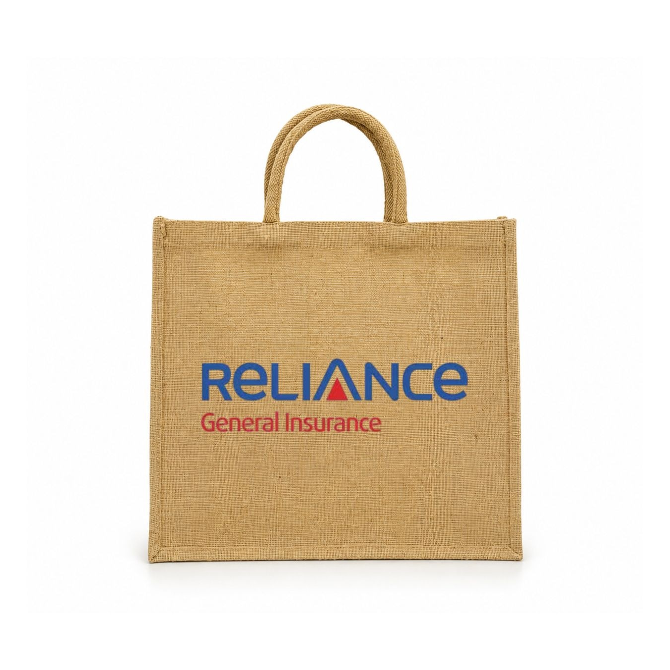 Plain Jute Bags With Zipper Closure | 350 GSM